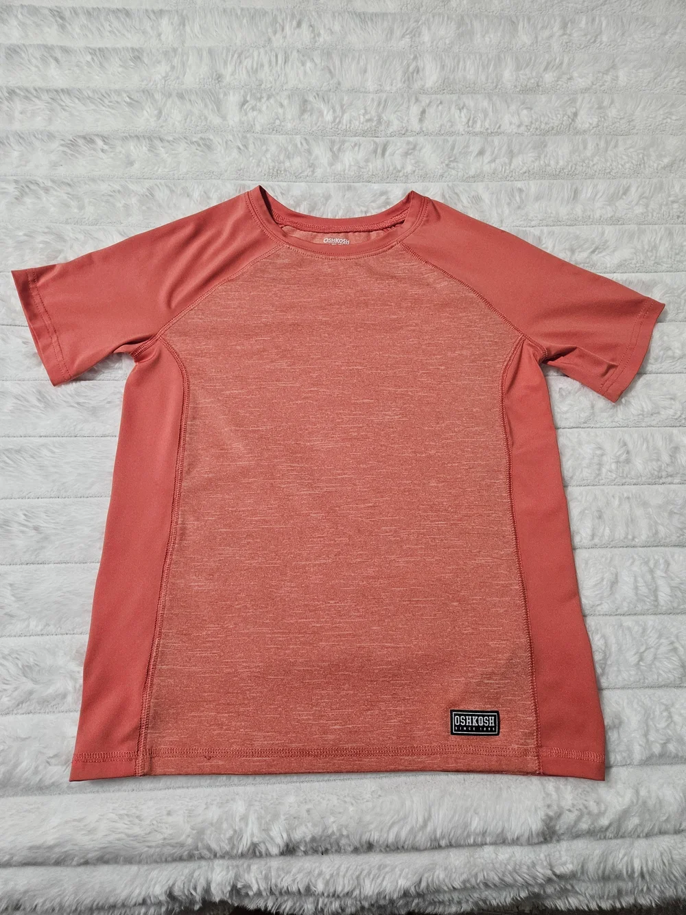OshKosh B'gosh Coral Short Sleeve Performance Tee
